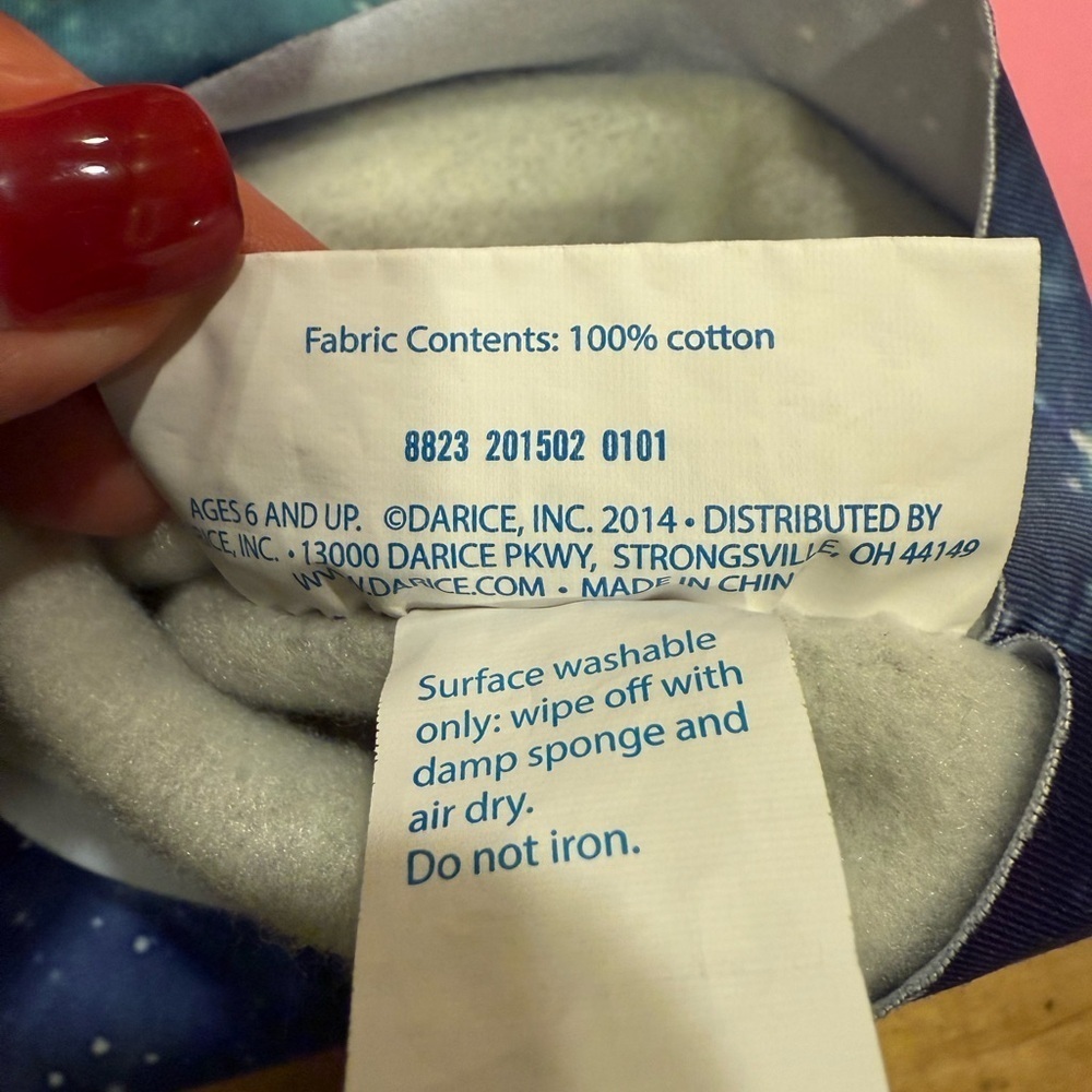 Galaxy Print Doll Sleeping Bag We made it Jennifer Gardner 2014 - Picture 6 of 10